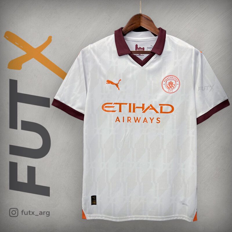 CAMISETA MANCHESTER CITY 23/24 VISITANTE VERSION FAN