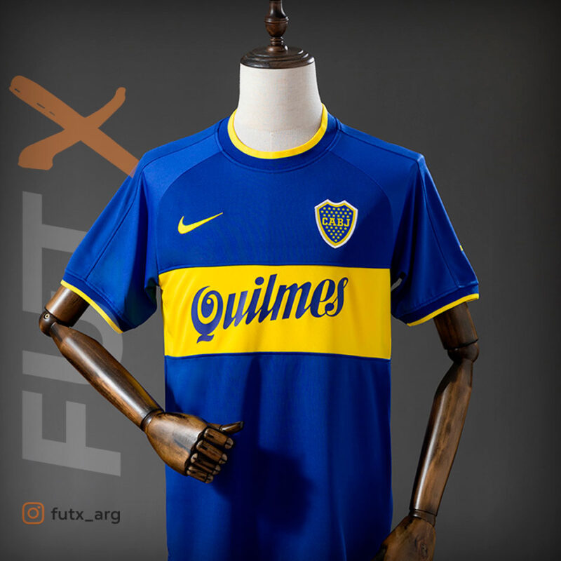 CAMISETA BOCA JUNIORS 2000 RETRO (INTERCONTINENTAL)